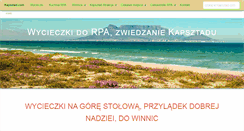 Desktop Screenshot of kapsztad.com